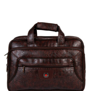DATASCHE Unisex Textured Zip Laptop Bag For Office Use