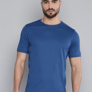 Decathlon Men Blue Run 100 Dry Breathable Running T-Shirt