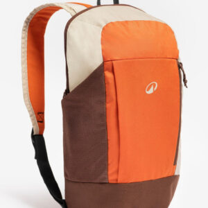 Decathlon Quechua - Adults Orange Arpenaz 100 Abrasion Resistance Hiking Backpacks 10L