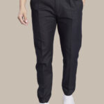 DIVISIVE Men Solid Regular Fit Mid-Rise Pleated Trousers
