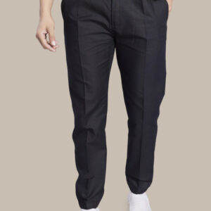 DIVISIVE Men Solid Regular Fit Mid-Rise Pleated Trousers