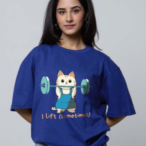 DKY Women Printed Round Neck T-shirt
