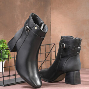 El Paso Women Block-Heeled Chelsea Boots