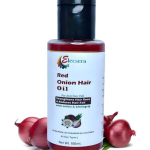 Elecsera Red Onion Hair Oil For Anti Hair Fall - 100 ml