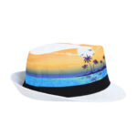 FabSeasons Unisex Self Design Lightweight & Breathable Fedora Hat