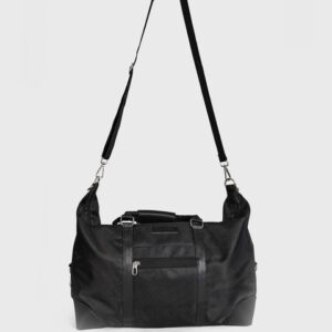 FUAARK Unisex 40L Gym Duffel Bag with Water-Resistant Fabric & Multiple Compartments