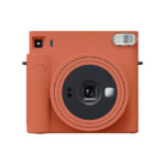 FUJIFILM Terracotta Orange Instax Square SQ1 Camera