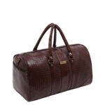 FUR JADEN Textured Medium Casual Duffel Bag