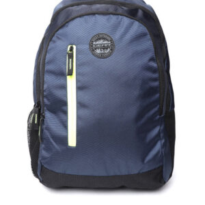 Gear Unisex Navy Blue Solid Backpack