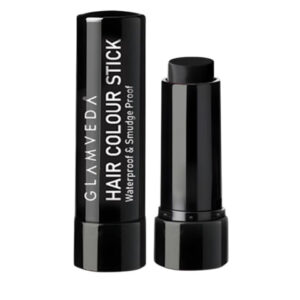 GLAMVEDA Natural Water Proof & Smudge Proof Hair Colour Touch-Up Stick - 4 g - Black
