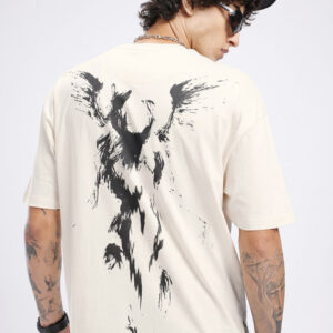glitchez Printed Oversized T-shirt