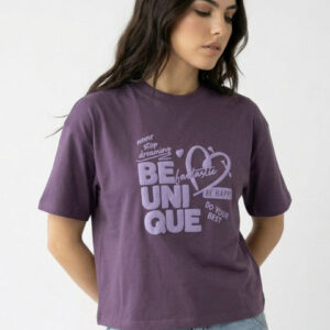 glitchez Women Graphic Printed Cotton Tshirts