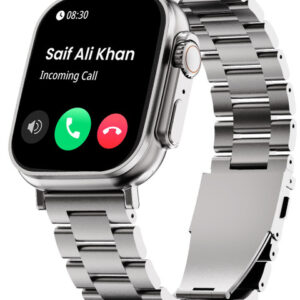 GOBOULT Crown 1.95'' Screen, Working Crown, Zinc Alloy Frame Smartwatch