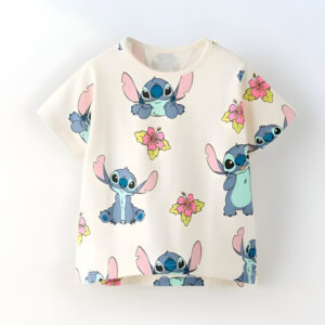 Googo Gaaga Printed Round Neck Cotton T-shirt