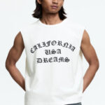 H&M Loose Fit Printed Vest Top