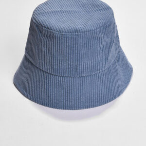 HAUTE SAUCE Women Blue Striped Bucket Hat