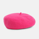 HAUTE SAUCE Women Pink Solid Beret Hat