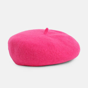 HAUTE SAUCE Women Pink Solid Beret Hat