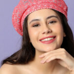 HAUTE SAUCE Women Red Self Design Beret Hat