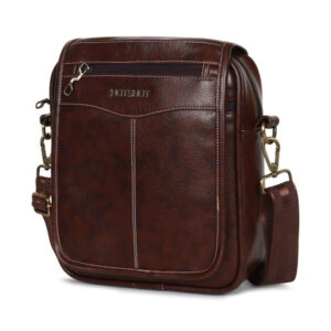 HOTSHOT Textured Leather Sling Bag