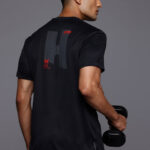 HRX by Hrithik Roshan Brand Logo Printed Training T-shirt