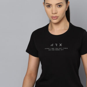 HRX by Hrithik Roshan Brand Logo Rapid-Dry Training T-shirt