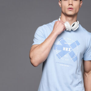 HRX by Hrithik Roshan Graphic Printed Round Neck Lifestyle T-Shirt