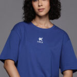 HRX by Hrithik Roshan Women Brand Logo Printed T-shirt