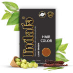 INDALO Ammonia-Free Vibrant Hair Color with Natural Ingredients 100g - Light Brown