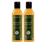 Jiva Set Of 2 Massagol Oil For Skin & Body Nourishment - 120ml Each