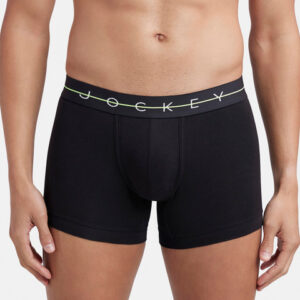 Jockey Super Combed Cotton Stretch Solid Trunk with Ultrasoft Waistband-NY16