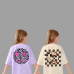KEESOR Girls Pack Of 2 Printed Cotton Tshirts