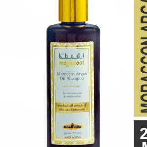 KHADI MEGHDOOT Moroccan Argan Oil Shampoo - 210 ml