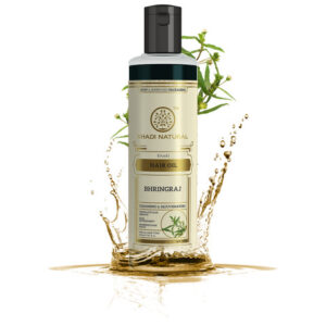 Khadi Natural Bhringraj Hair Oil to Boost Scalp Health - 210ml