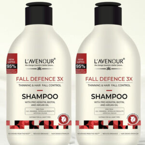 L'AVENOUR Set of 2 Fall Defence 3X Thinning & Hair Fall Control Shampoo - 300 ml each