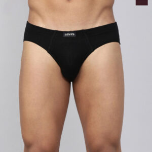 Levis Men Pack of 2 Solid Pure Cotton Brief with Smartskin Technology