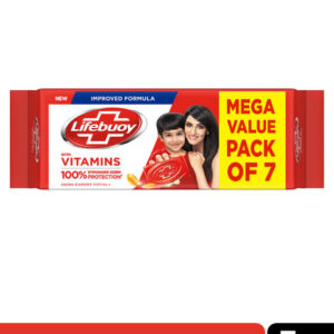 Lifebuoy Set Of 7 Germ Expert Total Plus Soap - 125g Each