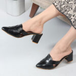 Mast & Harbour Textured Party Block Mules
