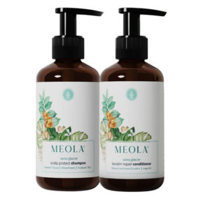 Meola Set Of 2 Protect & Repair Hair Duo Shampoo & Keratin Repair Conditioner Combo