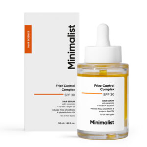 Minimalist Frizz Control Complex SPF 30 Hair Serum - 50ml
