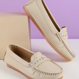 Mochi Women Round Toe Loafers