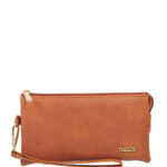 Mochi Women Tan Solid Purse