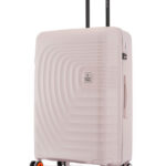 Nasher Miles Boston Polypropylene Medium Grey Trolley Bag - 24 Inch (65 cm)