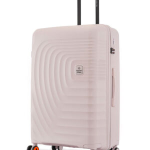 Nasher Miles Boston Polypropylene Medium Grey Trolley Bag - 24 Inch (65 cm)
