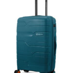 Nasher Miles Paris Polypropylene Large Green Trolley Bag - 28 Inch (75 cm)