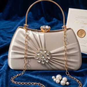 OSTY Textured Box Clutch