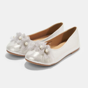 Pantaloons Junior Girls Textured Party Flats
