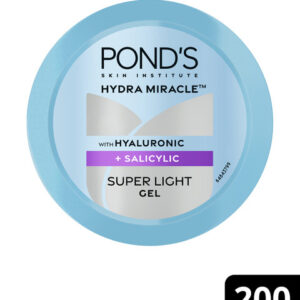 Ponds Hydra Miracle Super Light Gel With Hyaluronic Acid & Salicylic - 200ml