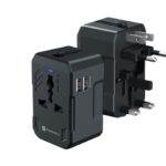 Portronics Juicemate 2 Universal Travel Adapter With 12W Dual USB-A Output Charger