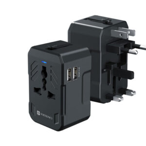 Portronics Juicemate 2 Universal Travel Adapter With 12W Dual USB-A Output Charger